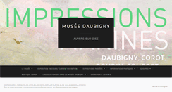 Desktop Screenshot of museedaubigny.com