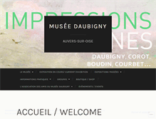 Tablet Screenshot of museedaubigny.com